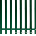 PVC privacy palisade fence concrete fencing posts